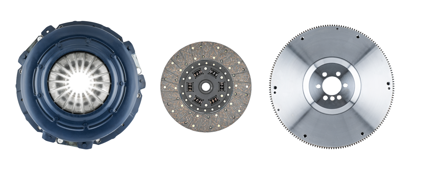 2011-17 Mustang GT GCC Ceramic Single Disc/Aluminum Flywheel & Calimer Stage 3 MT-82 Bundle