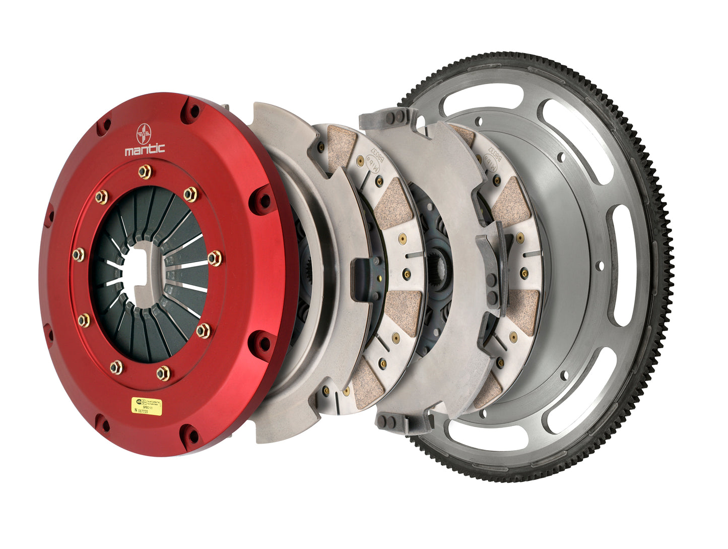 Twin Disc Clutch 2011-2017 Mustang GT - Ceremetallic