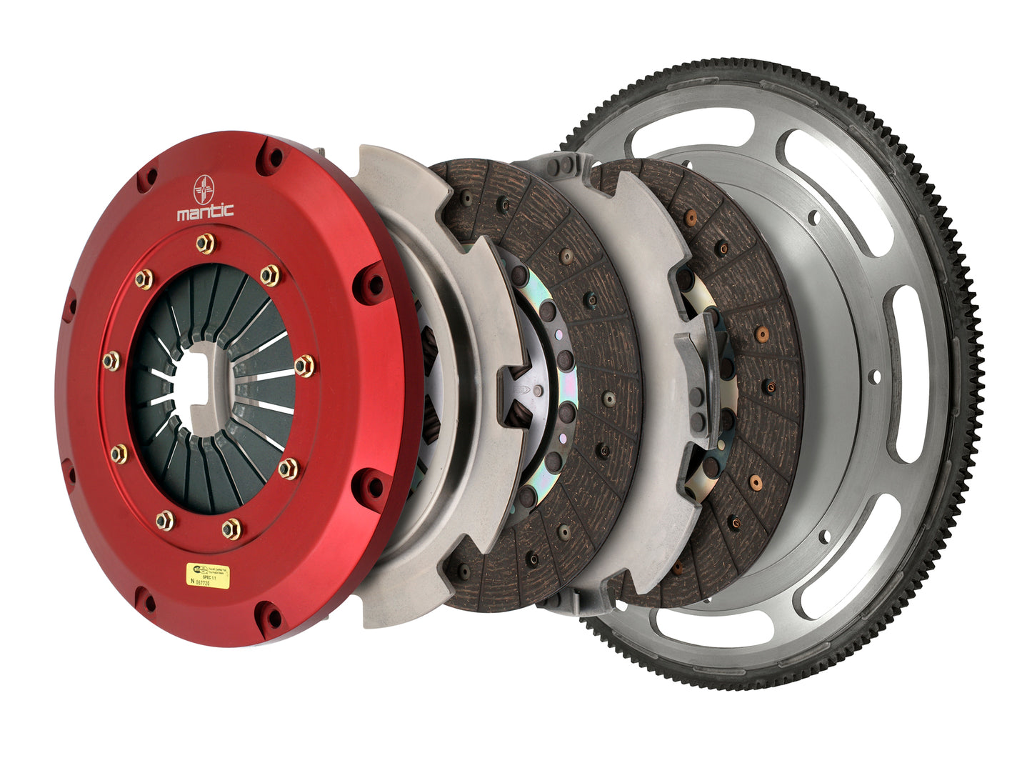 Mantic 2011-2017 Mustang GT Twin Disc Clutch Organic M924236