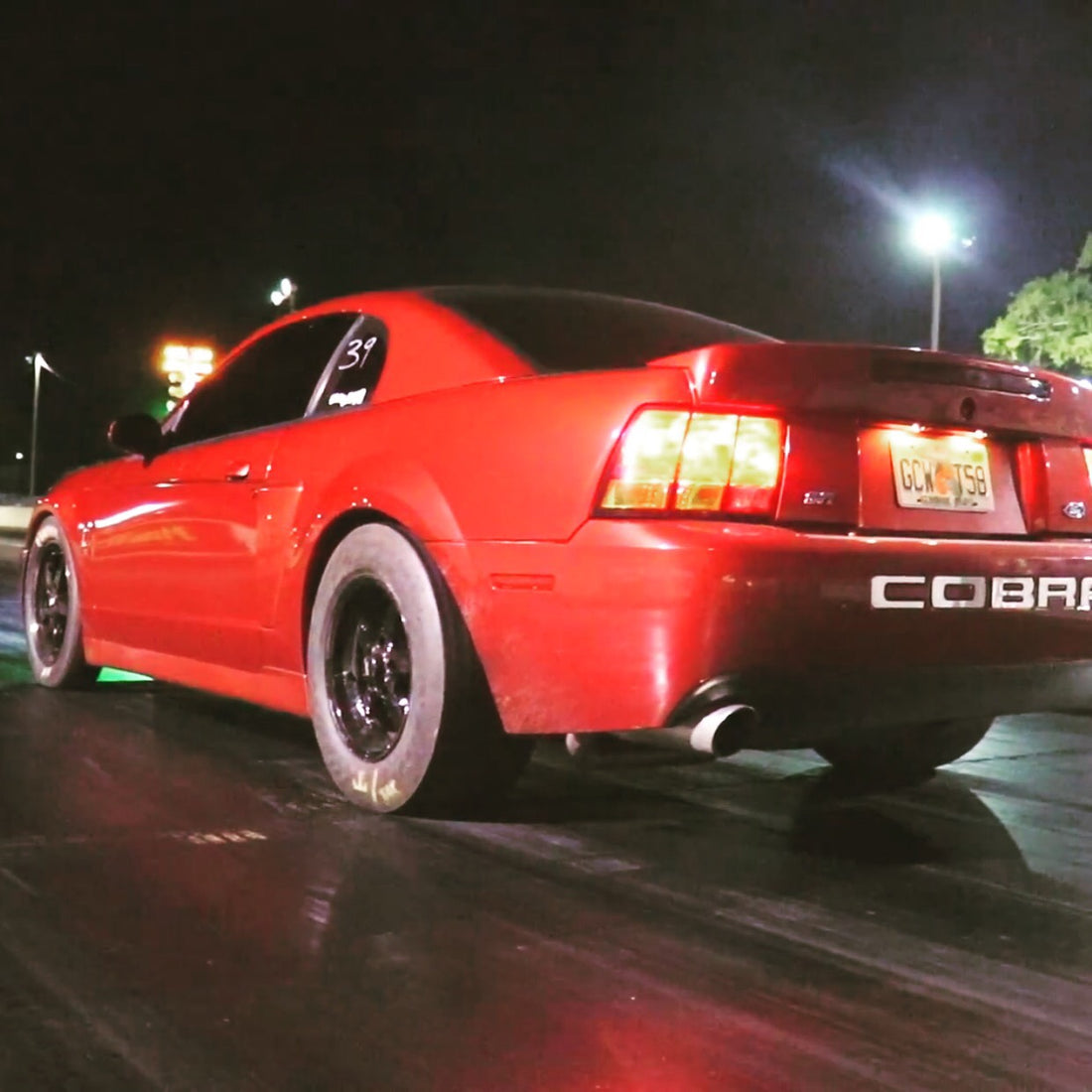 700RWHP Cobra Mustang with Mantic Clutch goes 10's